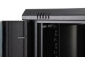 Szafa sieciowa wisząca DYNAmic 19" 9U rack 600x600, drzwi szyba, czarny, niedzielona, złożona, 60kg - 2772530