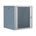 Szafa sieciowa wisząca Unique 19" 12U rack 600x600, drzwi szyba, szary, niedzielona, złożona, 100kg - 2765411