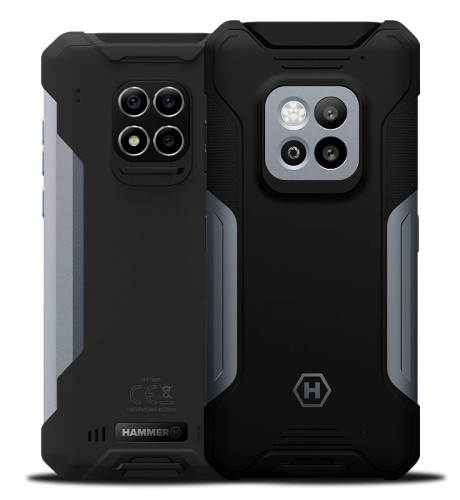 Telefon HAMMER Construction 2 5G (Silver) DS 6.58" IPS 1080x2408/2GHz/128GB/6GB RAM/Android 14/microSD/WiFi,BT,5G - 2772743