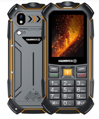Hammer Boost 2 LTE | 2.4" | IPS | 64MB | 128MB | Dual SIM | 3G | 2MP | 3500mAh - 2772753
