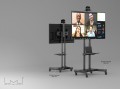 Stojak podłogowy z kółkami HAGOR M Public Floorstand HD - cart - 2767205
