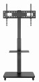 GEMBIRD STOJAK PODŁOGOWY NA TELEWIZOR, MOBILNY NA KÓŁKACH (OBROTOWY/UCHYLNY), 32" - 75", CZARNY - 2773145