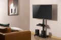 GEMBIRD STOJAK PODŁOGOWY NA TELEWIZOR, MOBILNY NA KÓŁKACH (OBROTOWY/UCHYLNY), 32" - 75", CZARNY - 2773148