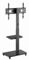 GEMBIRD STOJAK PODŁOGOWY NA TELEWIZOR, MOBILNY NA KÓŁKACH (OBROTOWY/UCHYLNY), 32" - 75", CZARNY - 2773144