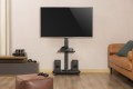 GEMBIRD STOJAK PODŁOGOWY NA TELEWIZOR, MOBILNY NA KÓŁKACH (OBROTOWY/UCHYLNY), 32" - 75", CZARNY - 2773147