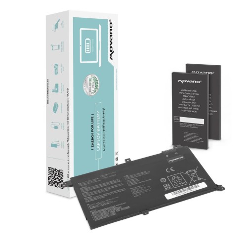 Bateria Movano do notebooka Asus Vivobook S14, S430, X430U, K430, B31N1732 (11.4V) (3600 mAh) - 1627023