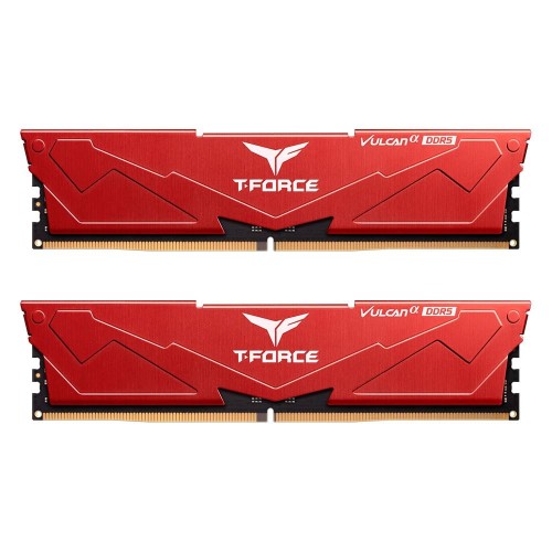 Pamięć DDR5 Team Group T-FORCE VULCAN Alpha 32GB (2x16GB) 6000MHz CL38 1,25V Czerwona - 1967016