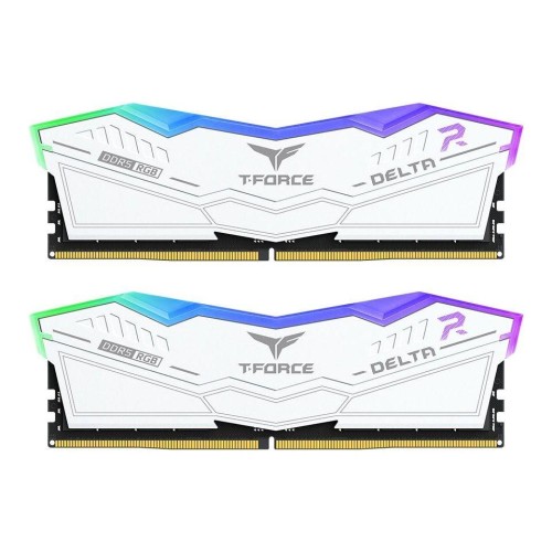 Pamięć DDR5 Team Group T-FORCE DELTA RGB 64GB (2x32GB) 5200MHz CL40 1,25V Biała - 1966681
