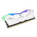 Pamięć DDR5 Team Group T-FORCE DELTA RGB 64GB (2x32GB) 5200MHz CL40 1,25V Biała - 1966684