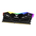 Pamięć DDR5 Team Group T-FORCE DELTA RGB 32GB (2x16GB) 7800MHz CL38 1,4V Czarna - 1966389
