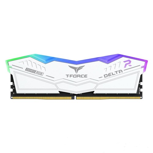 Pamięć DDR5 Team Group T-FORCE DELTA RGB 32GB (1x32GB) 6000MHz CL38 1,35V Biała - 1966931