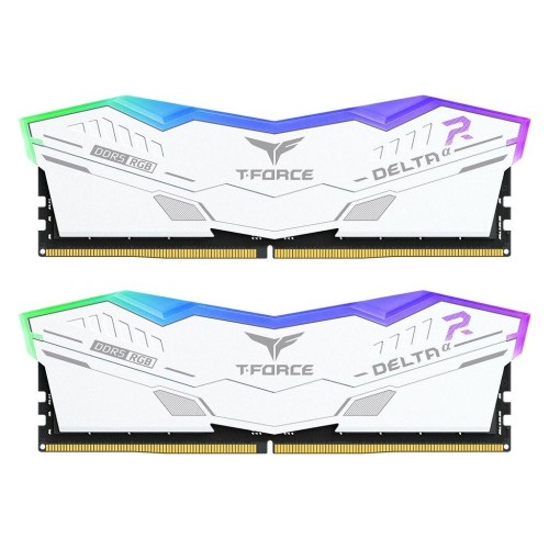 Pamięć DDR5 Team Group T-FORCE DELTA Alpha RGB 32GB (2x16GB) 6000MHz CL38 1,25V Biała - 1966974