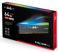 Pamięć DDR5 Silicon Power XPOWER Storm RGB Gaming 64GB (2x32GB) 6000MHz CL38 1.35V UDIMM Gray - 2734923