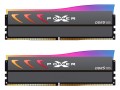 Pamięć DDR5 Silicon Power XPOWER Storm RGB Gaming 32GB (2x16GB) 6000MHz CL36 1.35V UDIMM Gray - 2530597