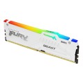 Pamięć DDR5 Kingston FURY Beast RGB 16GB (1x16GB) 6000MHz CL30 1,4V White EXPO - 2042461