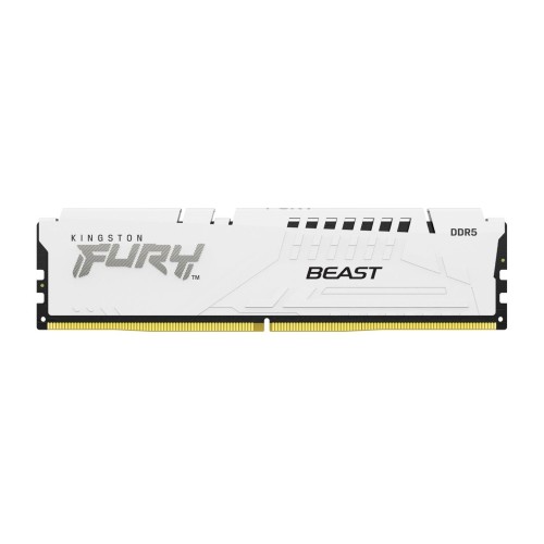 Pamięć DDR5 Kingston FURY Beast 16GB (1x16GB) 6400MHz CL32 1,4V White EXPO - 2042573