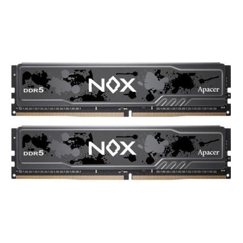 Pamięć DDR5 Apacer NOX 64GB (2x32GB) 5200MHz CL40 1,25V Black - 1939558