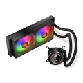 Chłodzenie wodne KRUX HydroGlance 240 ARGB LCD (KRXE003) 120 mm - 2755175