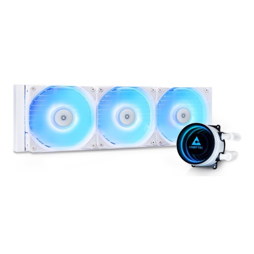 Chłodzenie wodne Chieftec Iceberg White 360 CLC-360-RGB-W 3x120mm PWM - 2738012