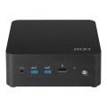 Komputer PC MSI Cubi NUC AI 1UMG-062EU Ultra 5 125H/16GB/SSD512GB/Arc/802.11 AX/BT 5.3/11PR Black 3Y - 2542288