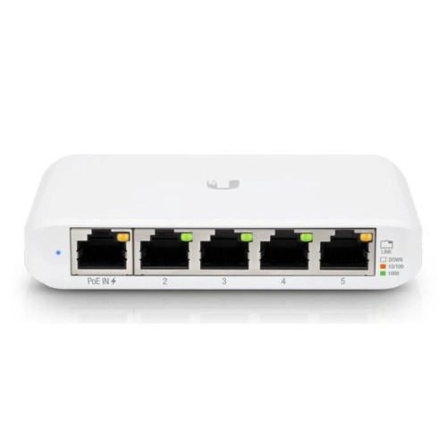 Switch zarządzalny UBIQUITI USW-Flex-Mini-5 5x1GbE PoE - 1880265