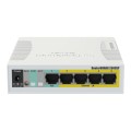 Switch zarządzalny MikroTik RB260GSP 5x1GbE 1xSFP PoE - 1801888