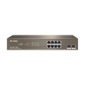 Switch zarządzalny IP-COM By Tenda G3310P-8-150W 8x1GbE 2xSFP PoE 150W - 1670488