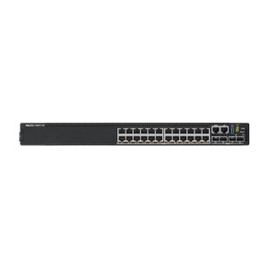 Switch zarządzalny Dell EMC PowerSwitch N2224PX-ON, 24x1/2.5G, PoE 30W/60W, 4x25G, 2x40G Stacking, 1xAC PSU, IO/PS airflow, OS6