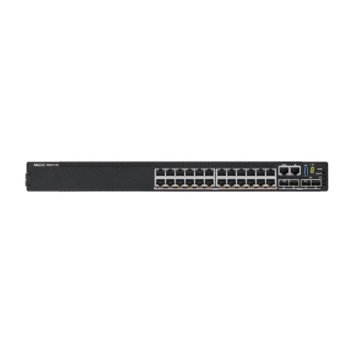Switch zarządzalny Dell EMC PowerSwitch N2224PX-ON, 24x1/2.5G, PoE 30W/60W, 4x25G, 2x40G Stacking, 1xAC PSU, IO/PS airflow, OS6 - 1469259