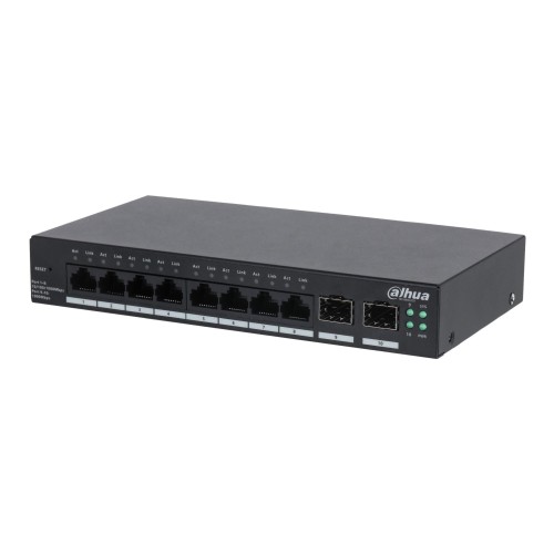 Switch zarządzalny Dahua CS4210-8GT 8x1GbE 2xSFP uplink - 2532855
