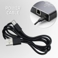 Switch niezarządzalny Qoltec mini rozdzielacz splitter 1x3 port RJ45 | 1000Mbps | USB-C | Aluminium - 2737272