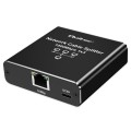 Switch niezarządzalny Qoltec mini rozdzielacz splitter 1x3 port RJ45 | 1000Mbps | USB-C | Aluminium - 2737279
