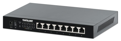 Switch niezarządzalny Intellinet 8x 10/100/1000/2500 Mbps PoE+ - 1397823