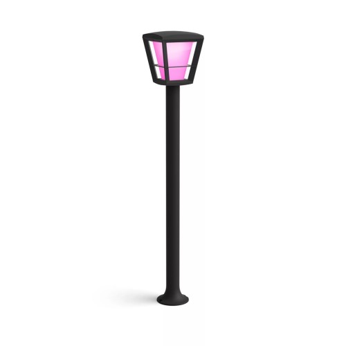 Zewnętrzna latarnia słupkowa Philips Hue WCA Econic | 15 W | 2000-6500 Hue Biały kolor Atmosfera - 2763125