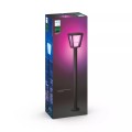 Zewnętrzna latarnia słupkowa Philips Hue WCA Econic | 15 W | 2000-6500 Hue Biały kolor Atmosfera - 2763123