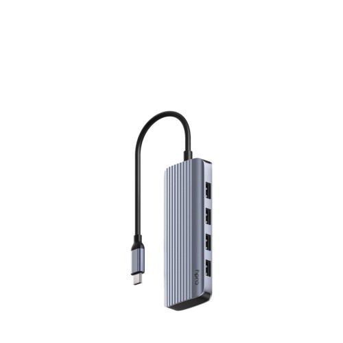 CUDY UH500 Hub USB-C 6-IN-1 z HDMI 4K - 2748552