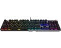 Klawiatura gamingowa czarna US Strike 600 Silent MSI - 2763696