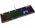 Klawiatura gamingowa czarna US Strike 600 Silent MSI - 2763695