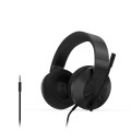 Zestaw słuchawkowy do gier Lenovo H210, Wbudowany mikrofon, 3,5 mm, Czarny - 2763993