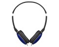 Słuchawki JVC HA-S160M-AU Niebieskie - 2764108