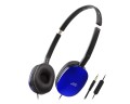 Słuchawki JVC HA-S160M-AU Niebieskie - 2764107