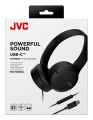 Słuchawki JVC HA-S33UCBU Czarne - 2764150