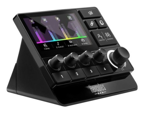 Hercules Stream 200 XLR Czarny 9 przycisków - 2764583