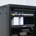 QOLTEC PATCH PANEL DO SZAF RACK 19" | 24 PORTY | 1U | UTP | CZARNY - 2044916