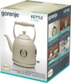 Czajnik elektryczny Gorenje K17CLIN Classico 1,7l (beżowy) - 2768077