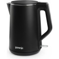 Czajnik elektryczny Gorenje K15DWBK Cool Touch 1,5l (czarny) - 2071887