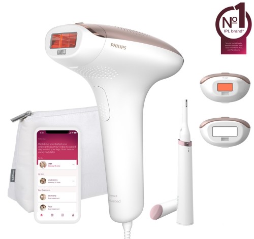 Depilator PHILIPS Lumea Advanced IPL BRI921/00 + Trymer Wbudowany filtr UV - 1868265