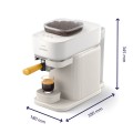 Philips Ekspres do kawy BAR300/03 Baristina Ciśnienie pompy 16 bar Półautomatyczny 122,8 W Biały - 2755379