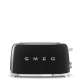Toster Smeg TSF02BLEU czarny 4 kromek, metalowa obudowa - 2774636