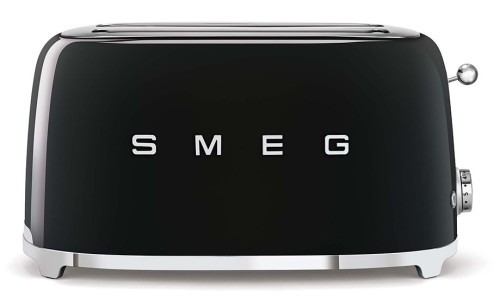 Toster Smeg TSF02BLEU czarny 4 kromek, metalowa obudowa - 2580462
